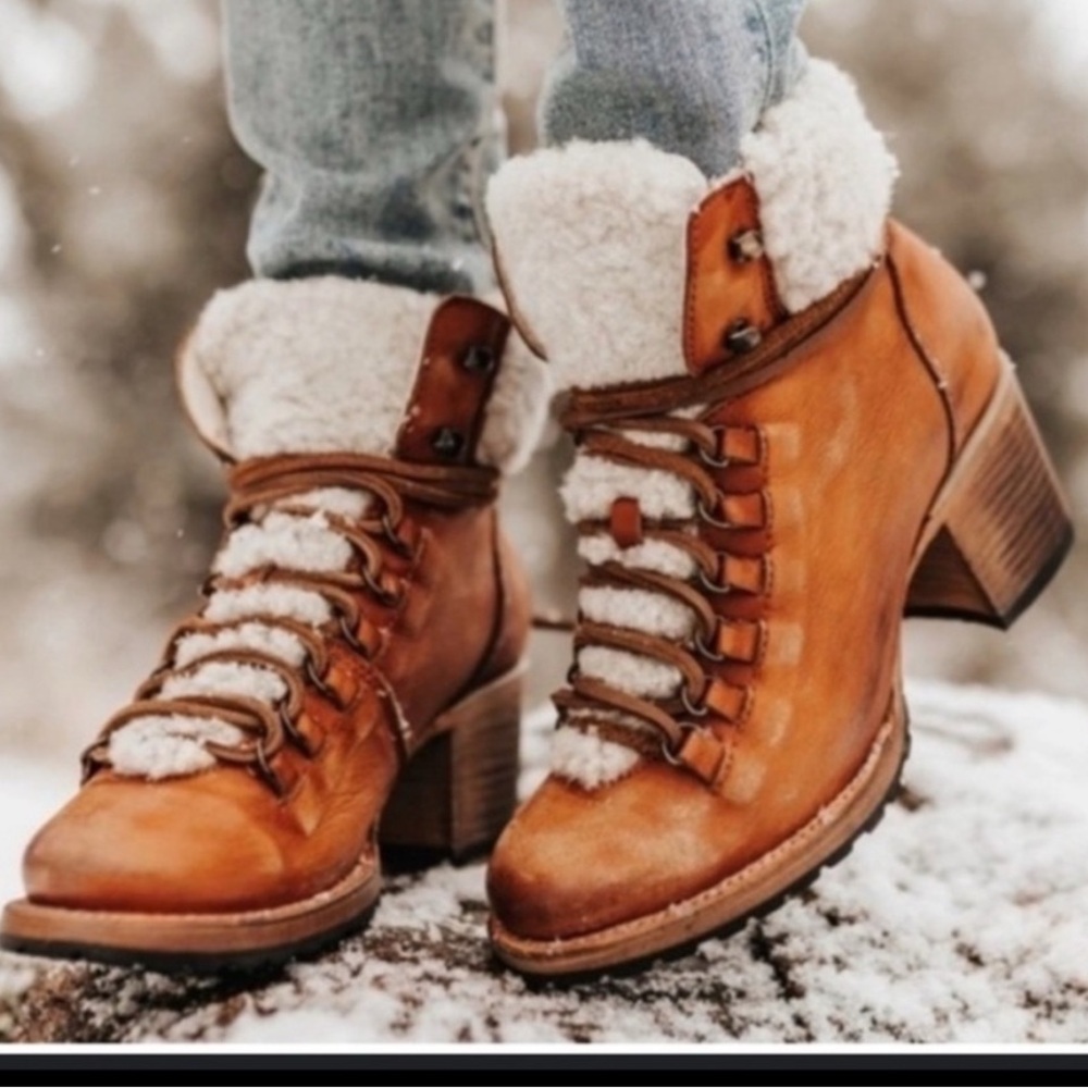 Freebird by Steven Brown Ankle Boots with Shearling